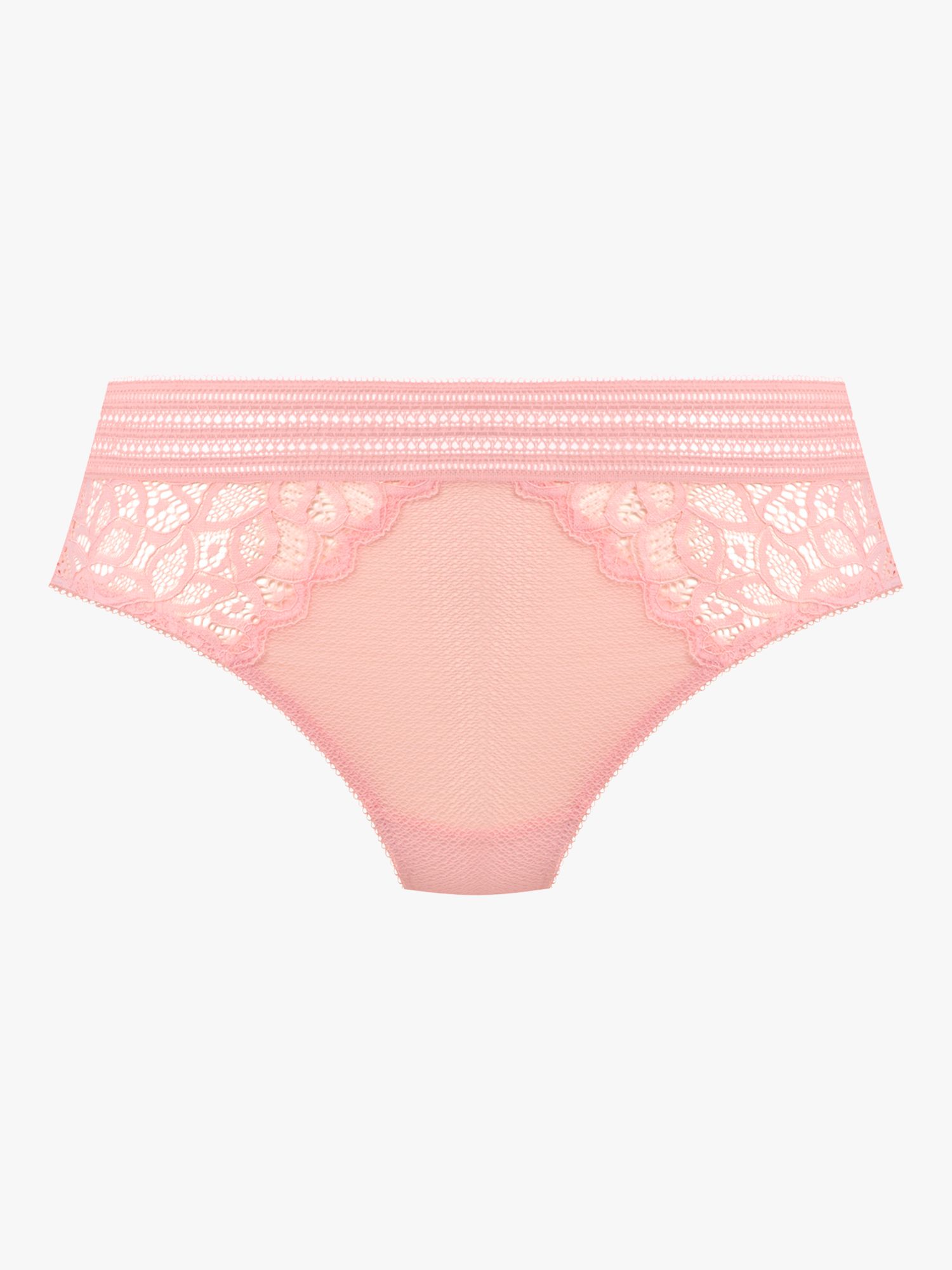 Buy Wacoal Raffiné Lace Knickers, Silver Pink Online at johnlewis.com