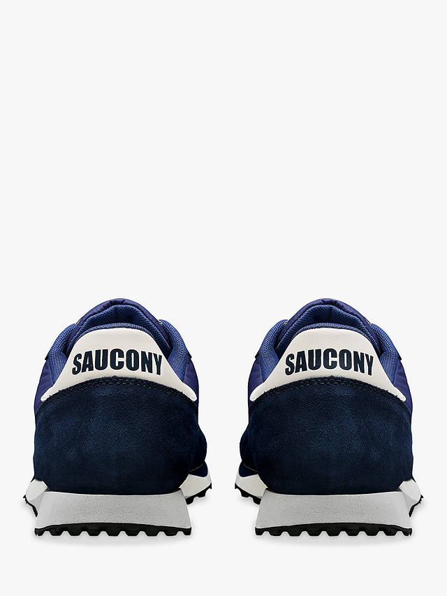Saucony DXN Lace Up Trainers, Navy/Off White