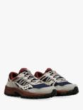 Saucony Grid Peak Lace Up Trainers, Navy Dove