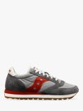 Saucony Jazz Original Lace Up Trainers, Grey/Red