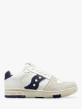 Saucony Sonic Lace Up Trainers, Navy/White, Blue