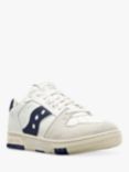 Saucony Sonic Lace Up Trainers, Navy/White, Blue