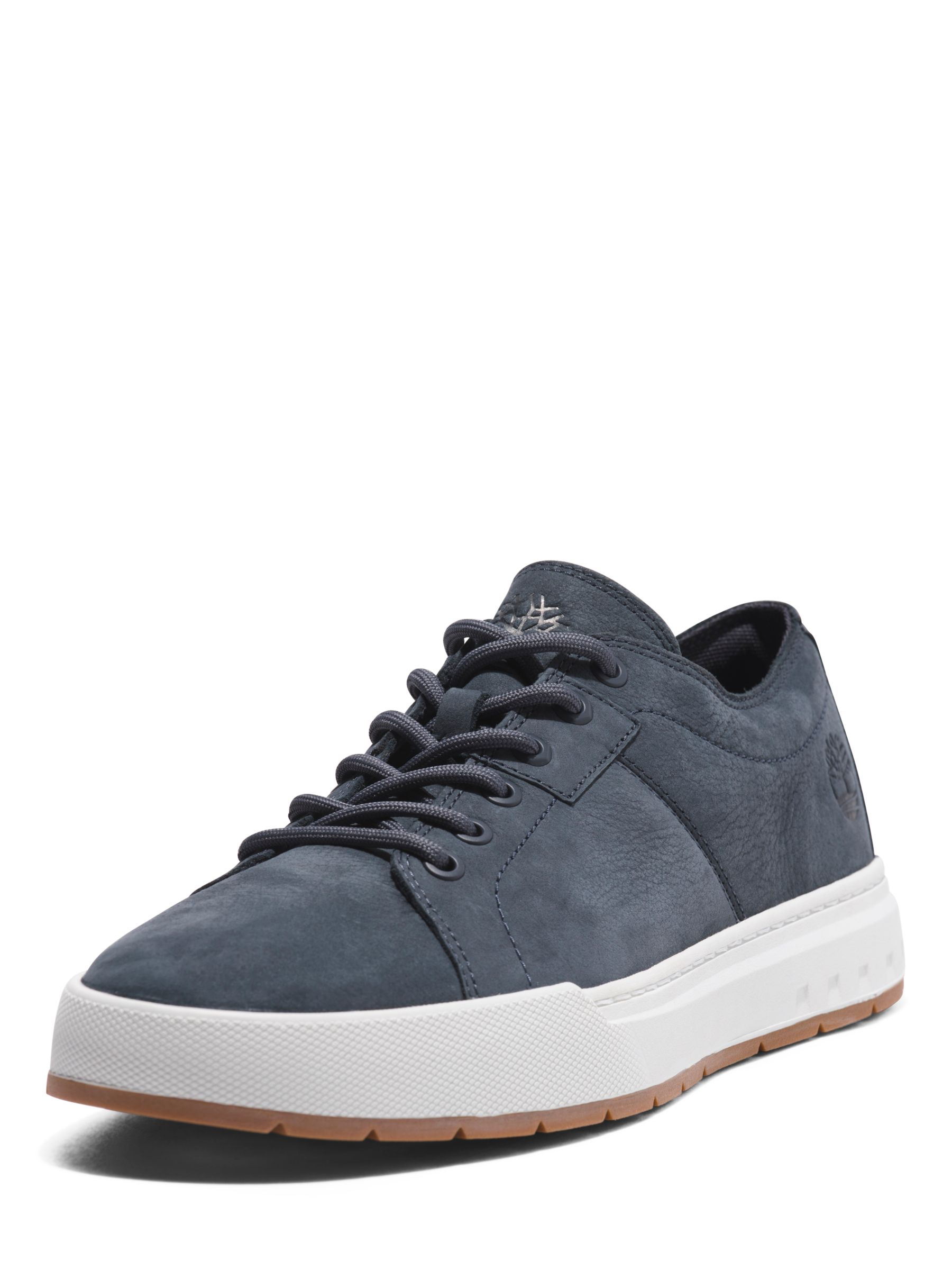 Buy Timberland Maple Grove Low Top Leather Trainers, Navy Online at johnlewis.com