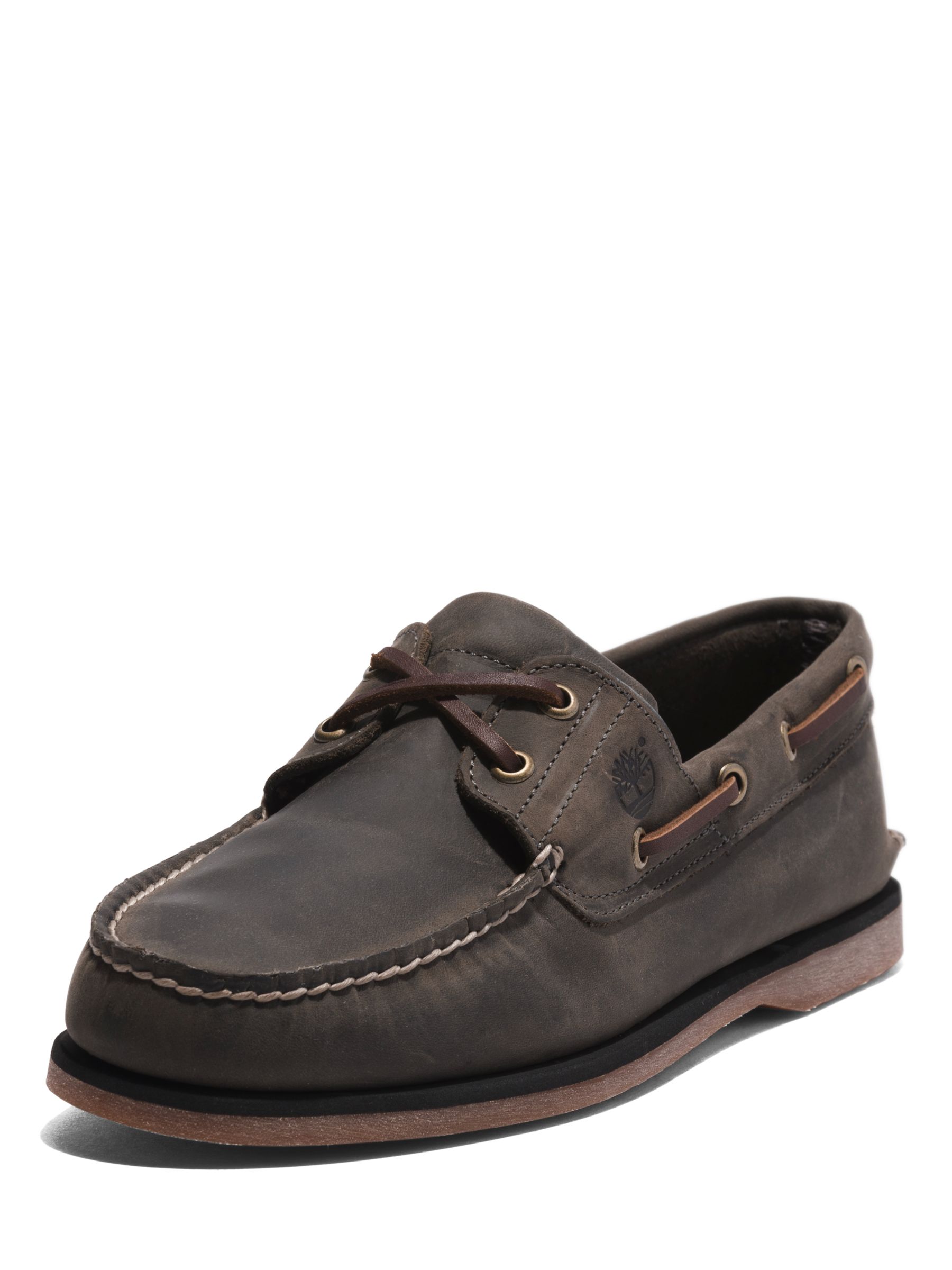 Buy Timberland Classic Boat Shoes, Mid Grey Online at johnlewis.com