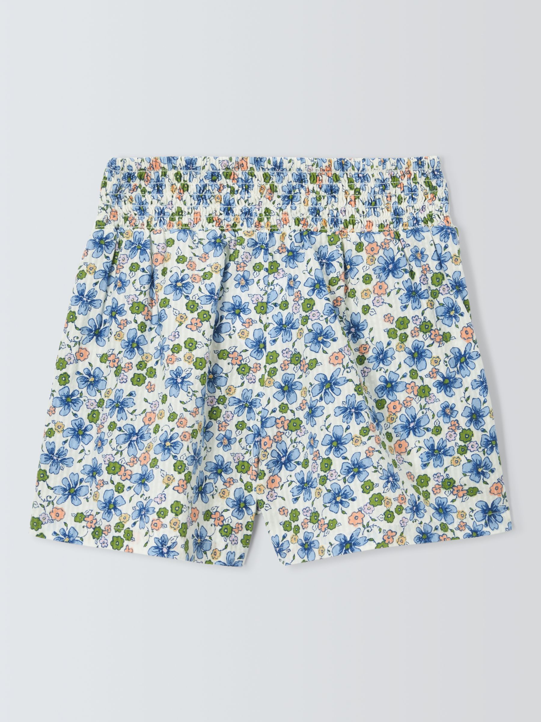 John Lewis Kids' Floral Shorts, Multi, 7 years