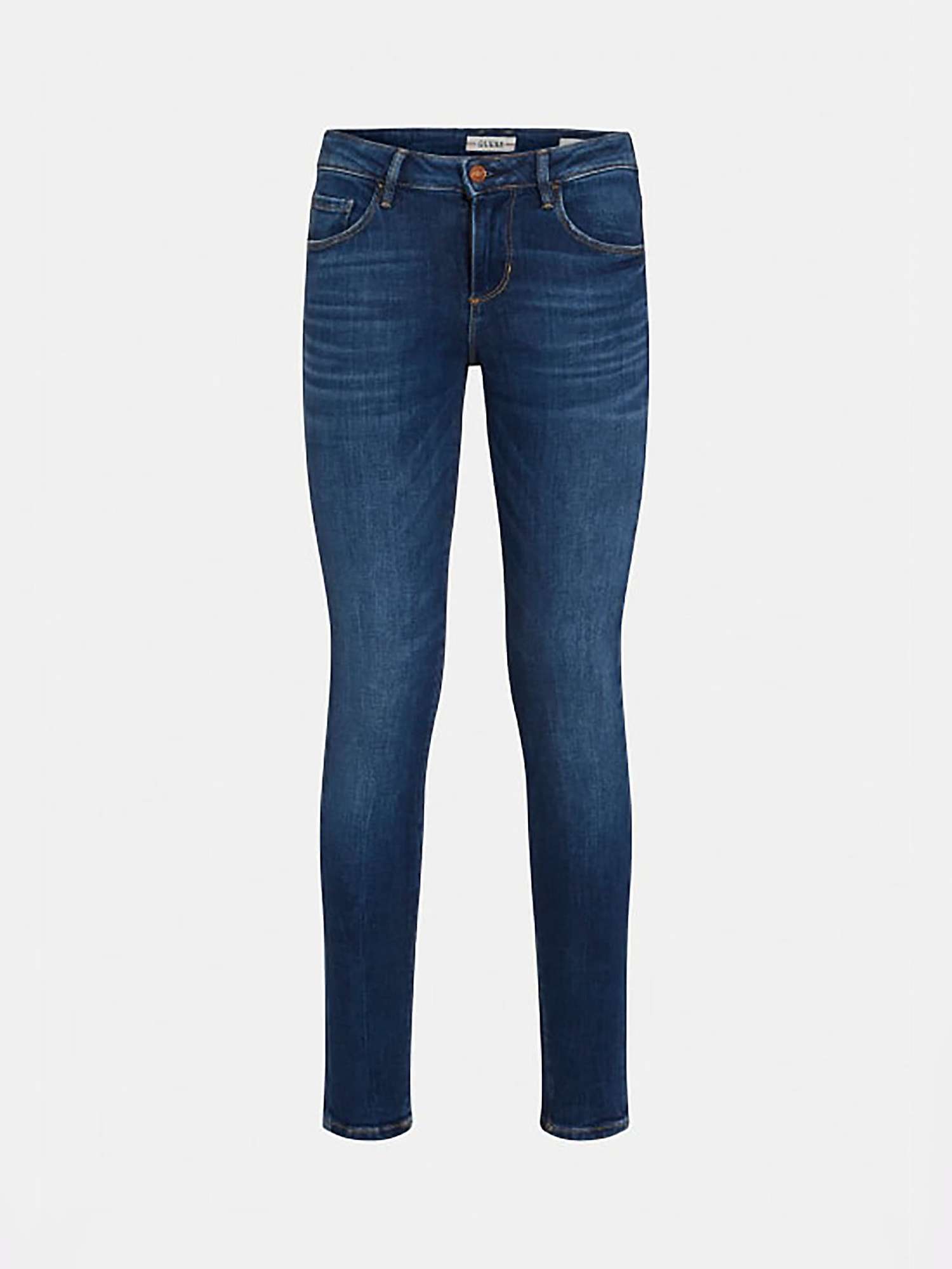 Buy GUESS Annette Skinny Fit Denim Jeans, Blue Online at johnlewis.com