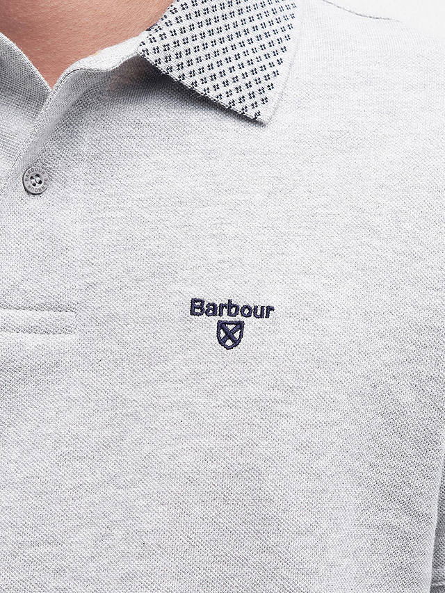 Barbour Bothain Polo Shirt, Grey