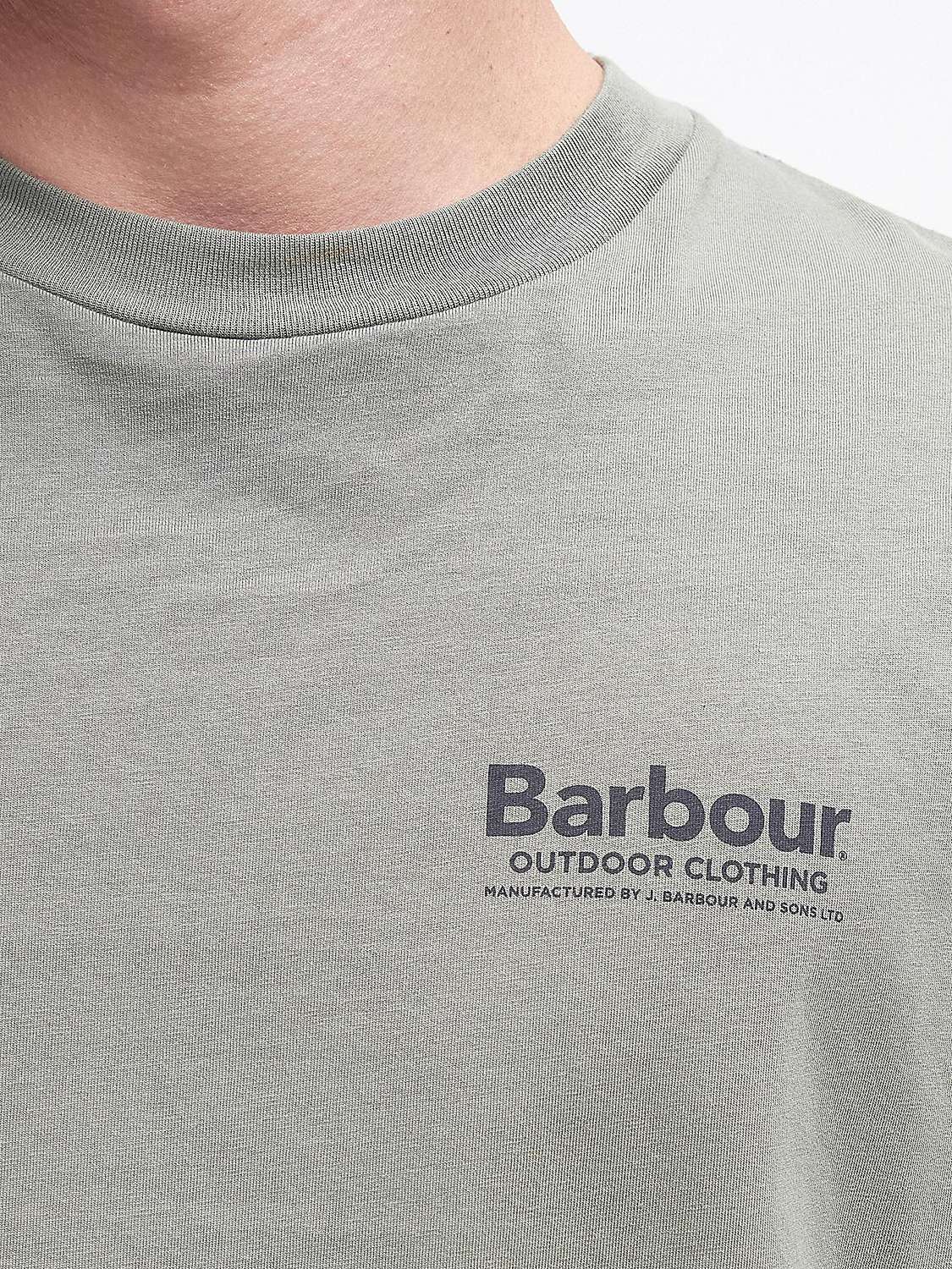 Buy Barbour Catterick T-Shirt, Dusty Olive Online at johnlewis.com