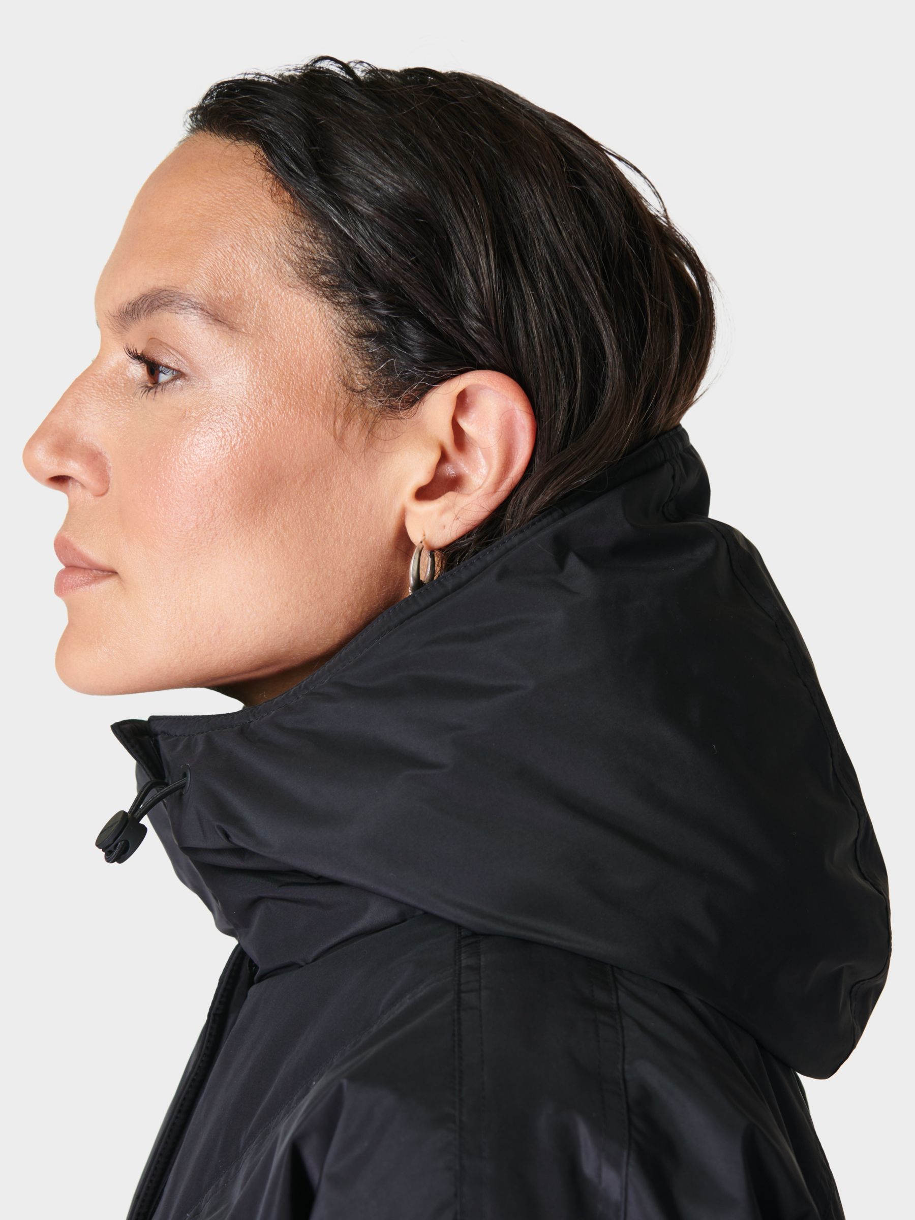 Sweaty Betty Arctic Ski Jacket, Black at John Lewis & Partners