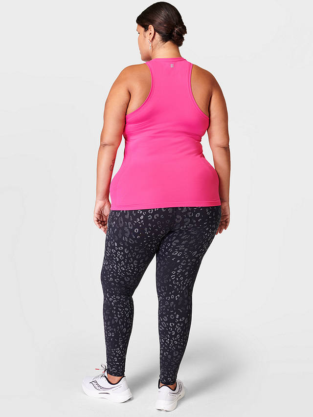 Sweaty Betty Power Reflective Gym Leggings, Black Reflect Leopard Print