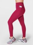 Sweaty Betty Power Ultra Sculpt High Waist Contour Leggings, Red