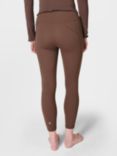 Sweaty Betty Super Soft 7/8 Yoga Leggings, Walnut Brown