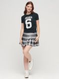 Superdry Osaka Graphic Short Sleeve Slim Fit T-shirt, Eclipse Navy/White