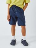 John Lewis Kids' Cotton Cargo Shorts, Blue