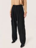 Soaked In Luxury Shirley Tailored Trousers, Black