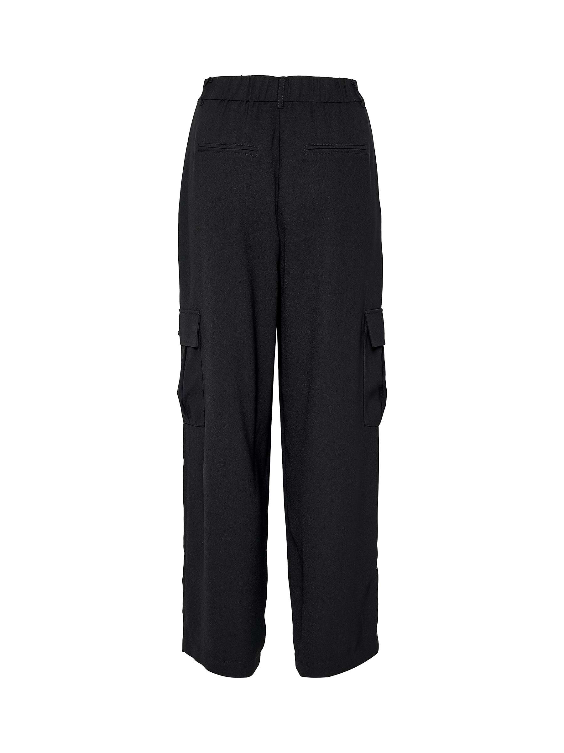 Buy Soaked In Luxury Shirley Tailored Trousers, Black Online at johnlewis.com