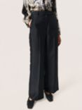 Soaked In Luxury Jacinta Tailored Trousers, Black