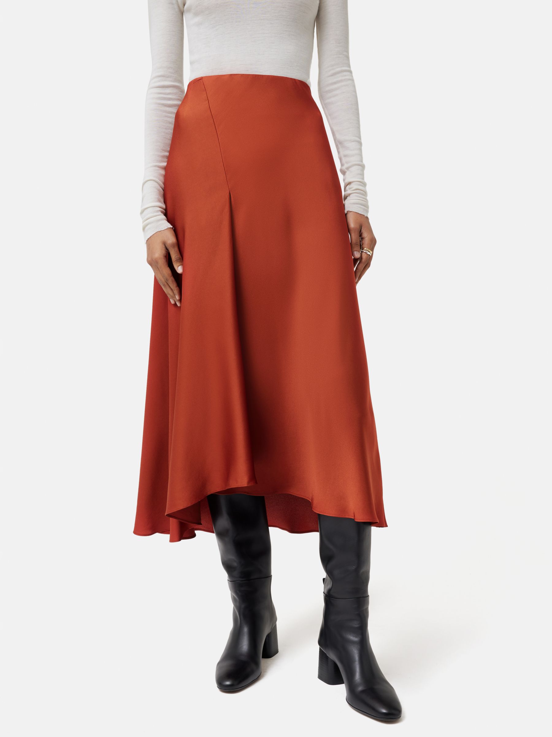 Women's Orange Skirts | John Lewis & Partners