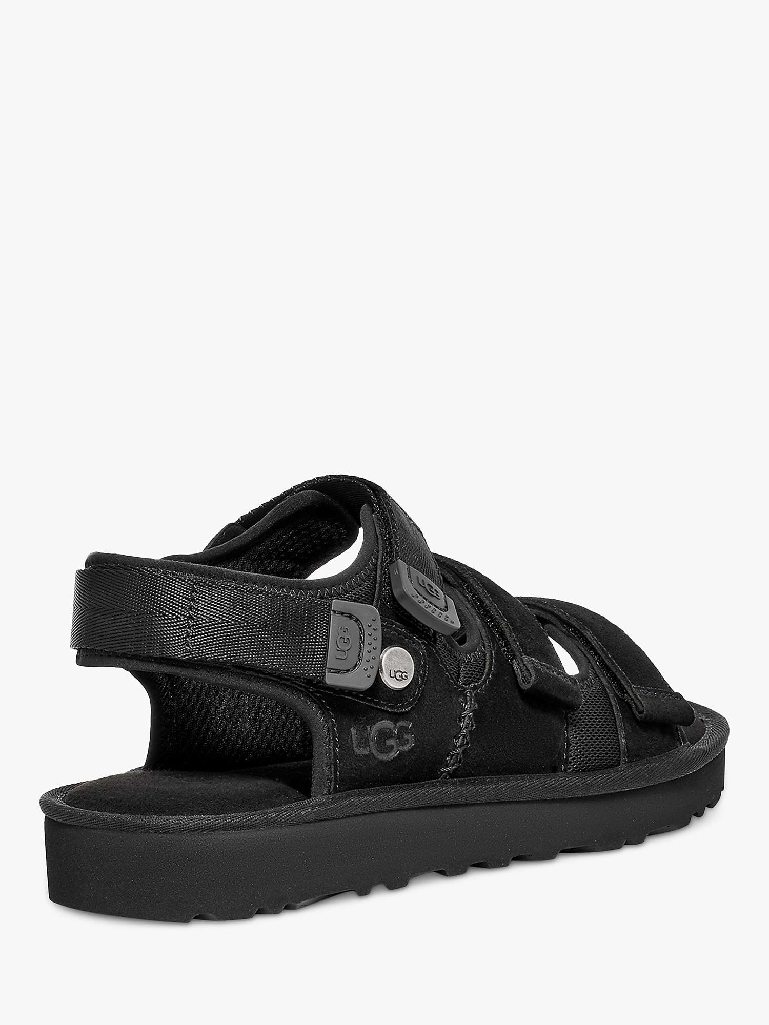 Buy UGG Goldencoast Multistrap Sandals, Black Online at johnlewis.com