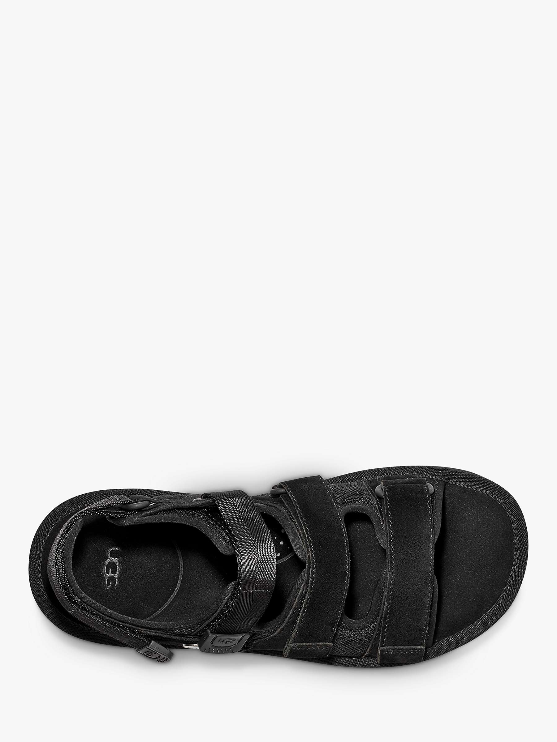 Buy UGG Goldencoast Multistrap Sandals, Black Online at johnlewis.com