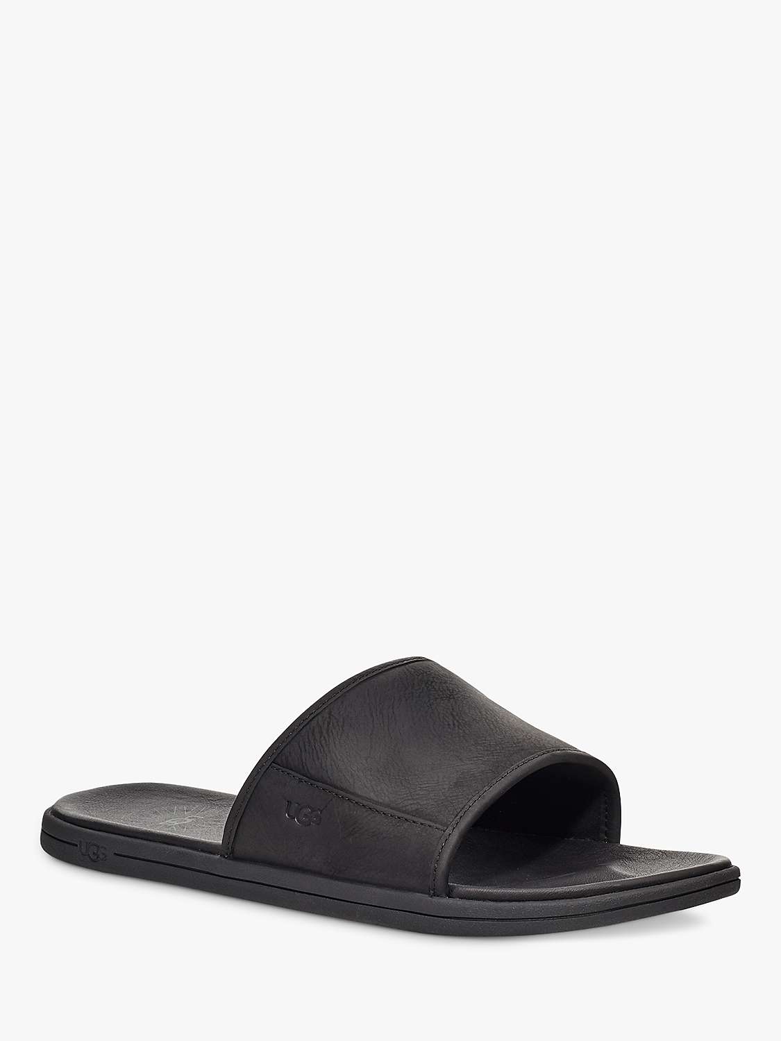 Buy UGG Seaside Slider Sandals, Black Online at johnlewis.com