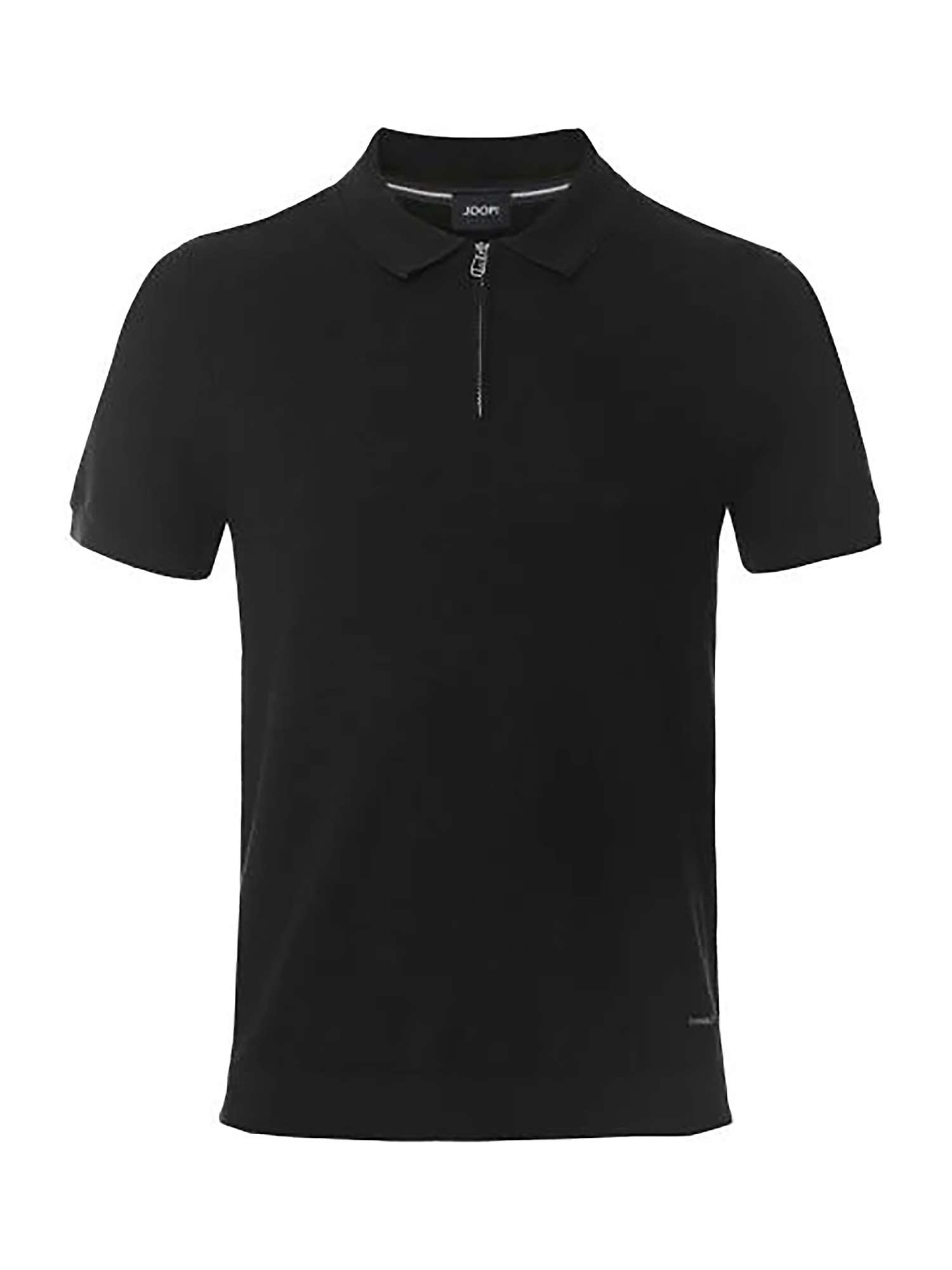 Buy JOOP! Vanco Zip Neck Polo Shirt, Black Online at johnlewis.com