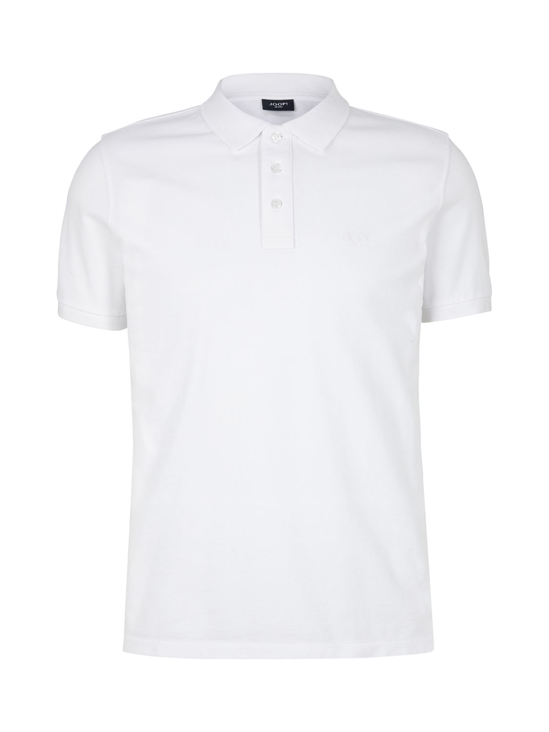 JOOP! Ambrosio Short Sleeve Polo Shirt, White at John Lewis & Partners