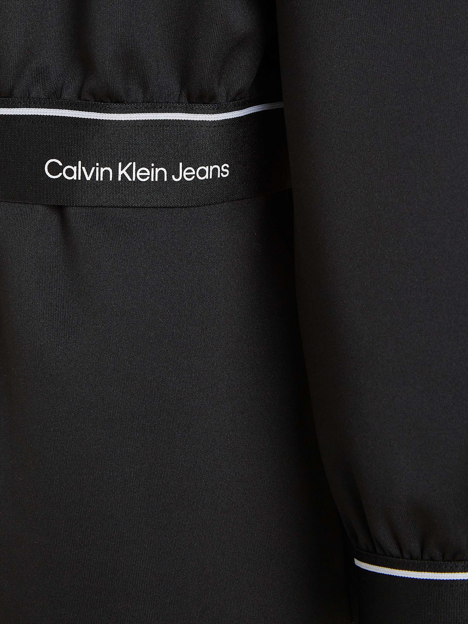 Buy Calvin Klein Kids' Shine Logo Tape Hoodie & Joggers Set, Ck Black Online at johnlewis.com