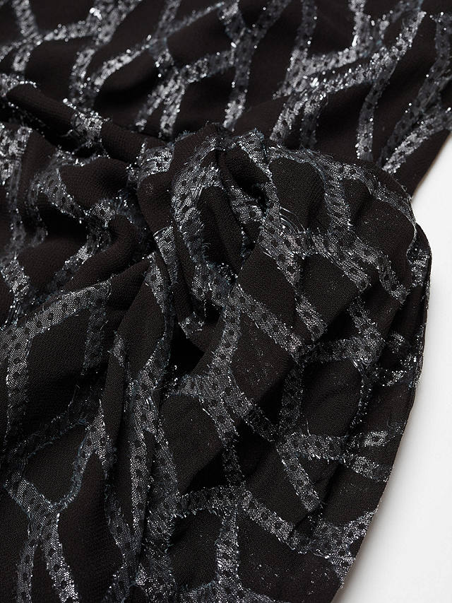 Mango Night Halterneck Mini Dress, Black at John Lewis & Partners