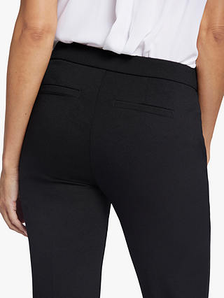 NYDJ Petite Slim Trouser In Ponte Knit Jersey, Black