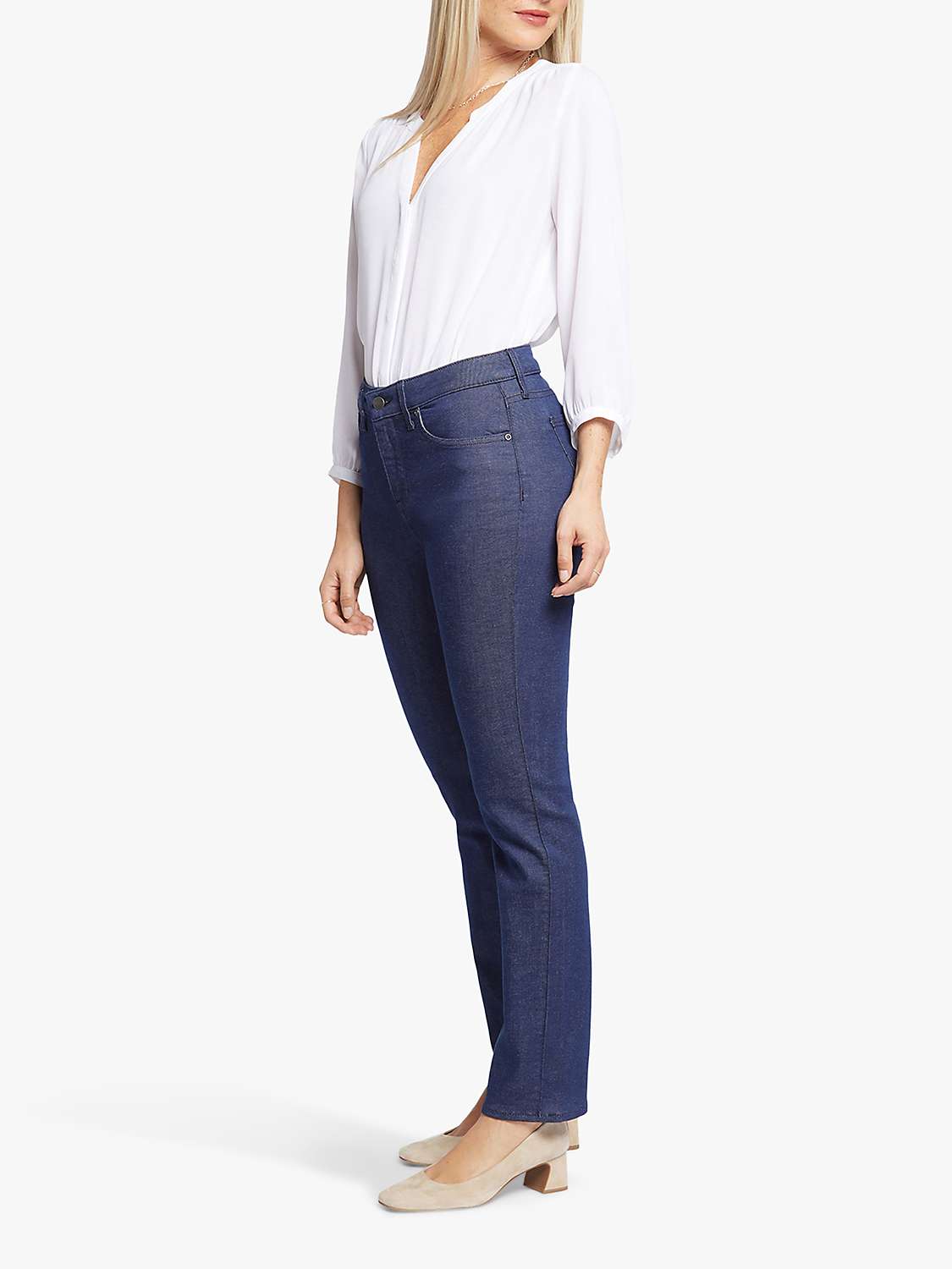Buy NYDJ Sheri Slim Jeans In IndigoLast Denim, Endless Blue Online at johnlewis.com