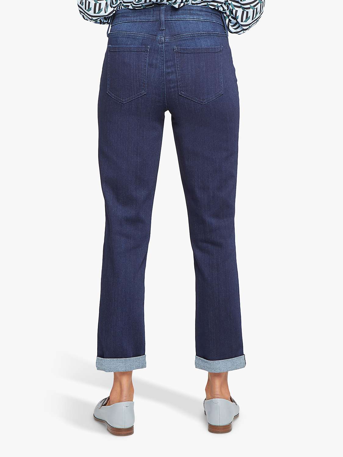 Buy NYDJ Petite Margot Girlfriend Roll Cuff Jeans, Highway Online at johnlewis.com