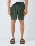 John Lewis ANYDAY Towelling Shorts, Khaki