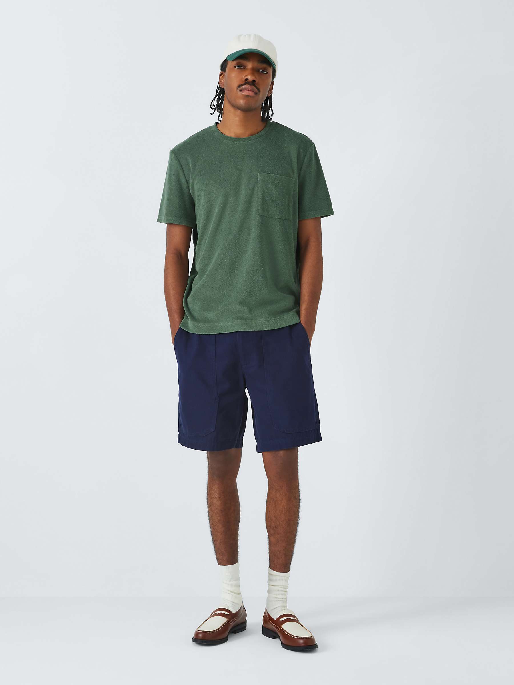 Buy John Lewis ANYDAY Towelling T-Shirt Online at johnlewis.com