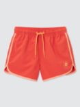 John Lewis ANYDAY Kids' Block Swim Shorts, Red