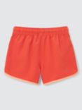 John Lewis ANYDAY Kids' Block Swim Shorts, Red