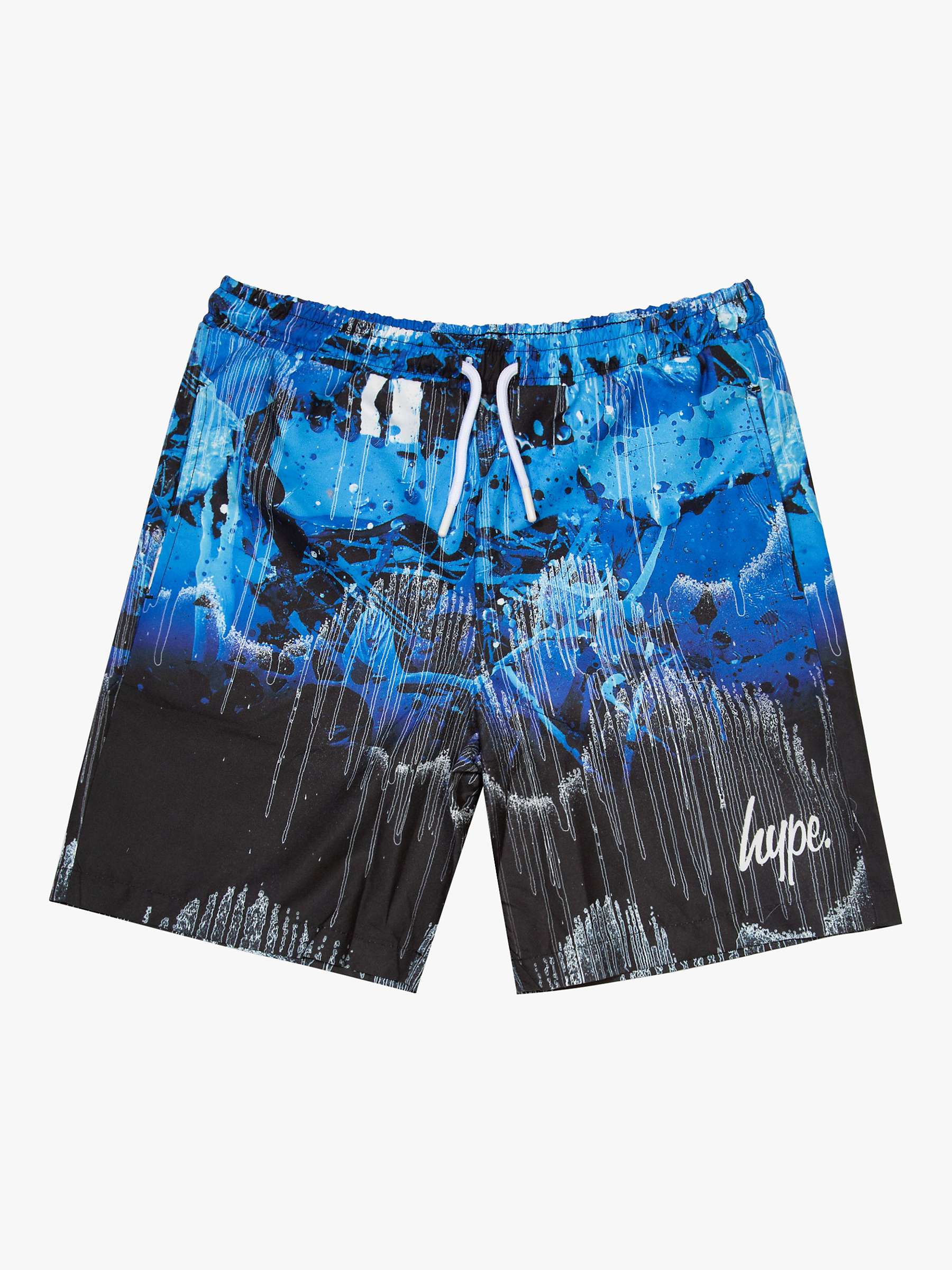 Buy Hype Kids' Tripple Drip Swim Shorts, Multi Online at johnlewis.com