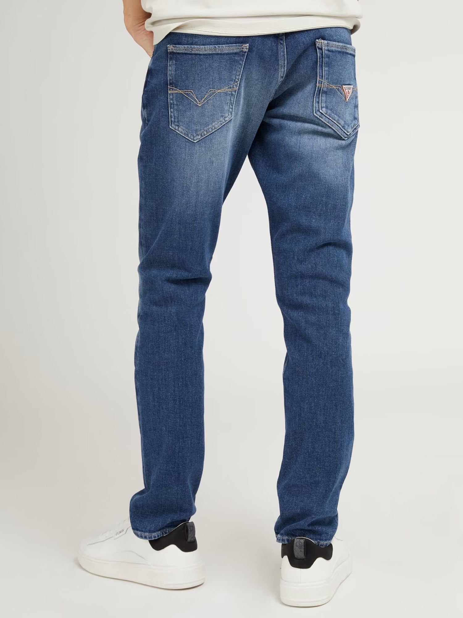 GUESS Miami Skinny Fit Jeans, Carry Mid., W32/L30