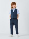 John Lewis Heirloom Collection Kids' Linen Blend Waistcoat