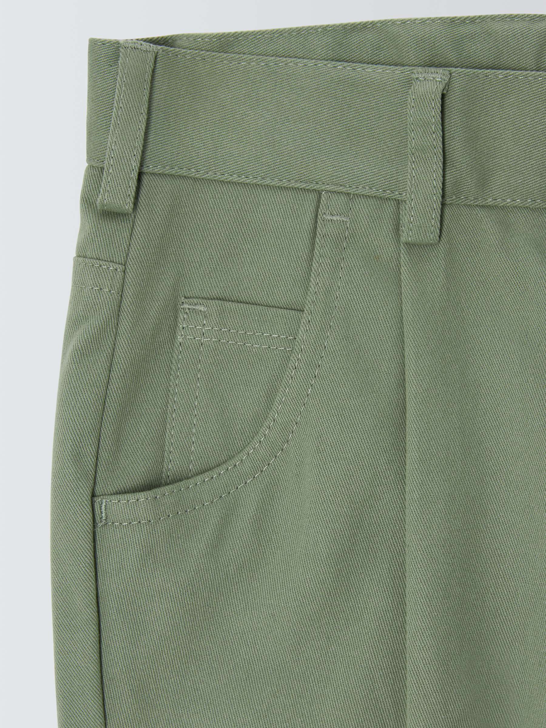 Buy John Lewis Heirloom Collection Kids' Twill Trousers, Green Online at johnlewis.com