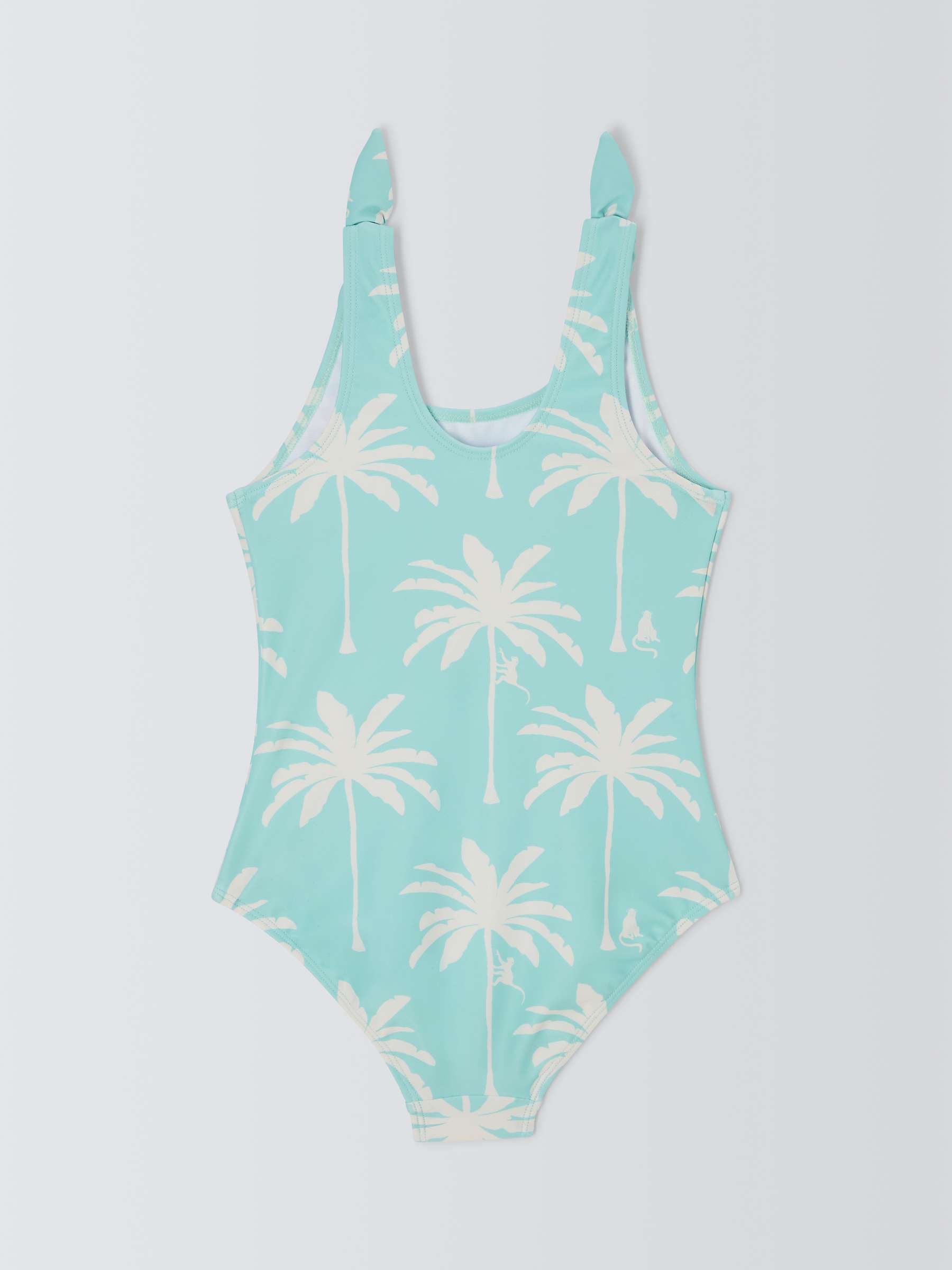 Buy John Lewis Kids' Family Palm Tree Print Tie Strap Swimsuit Online at johnlewis.com