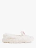 Angels by Accessorize Kids' Bunny Ballerina Slippers, Natural