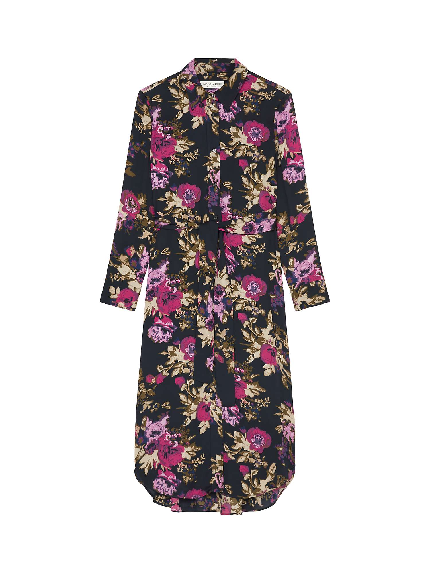 Buy Marc O'Polo Relaxed Fit Shirt Dress, Multi Online at johnlewis.com