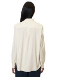 Marc O'Polo Fine Corduroy Long Sleeve Blouse, White