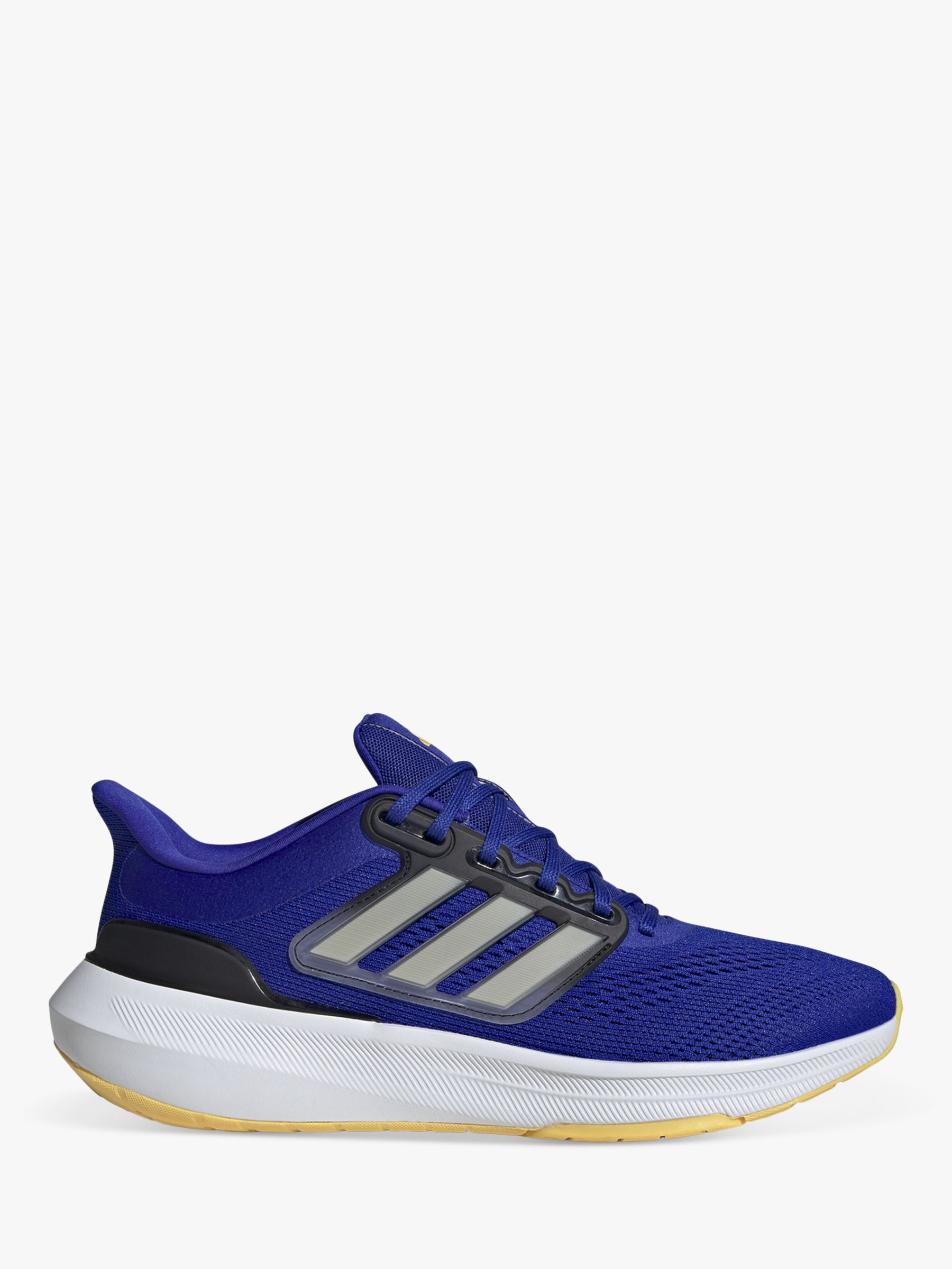 adidas Ultrabounce Men's Running Shoes, Lucid Blue/Grey at John Lewis ...