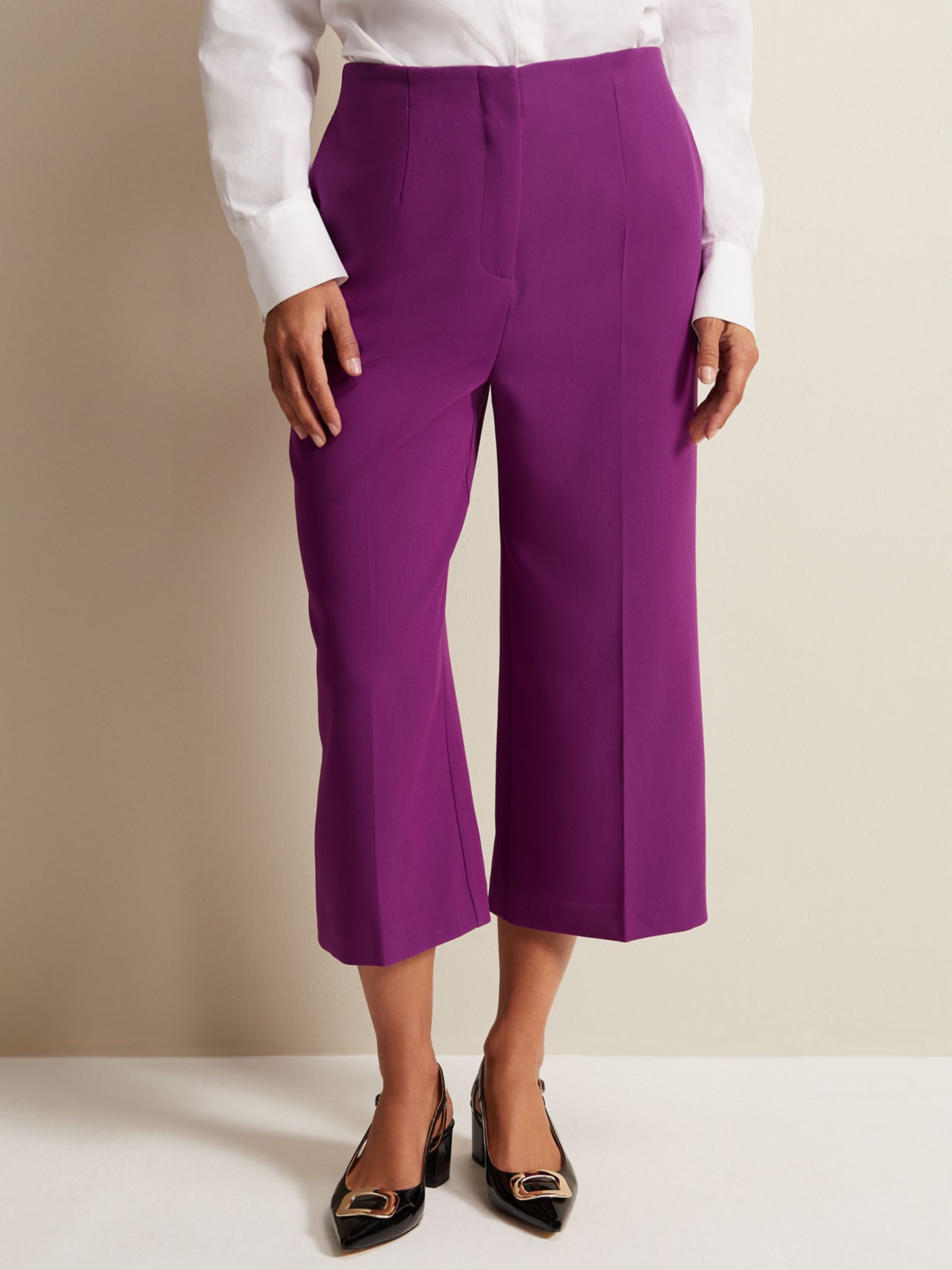 Sylvie Pleat Wide Leg Trousers