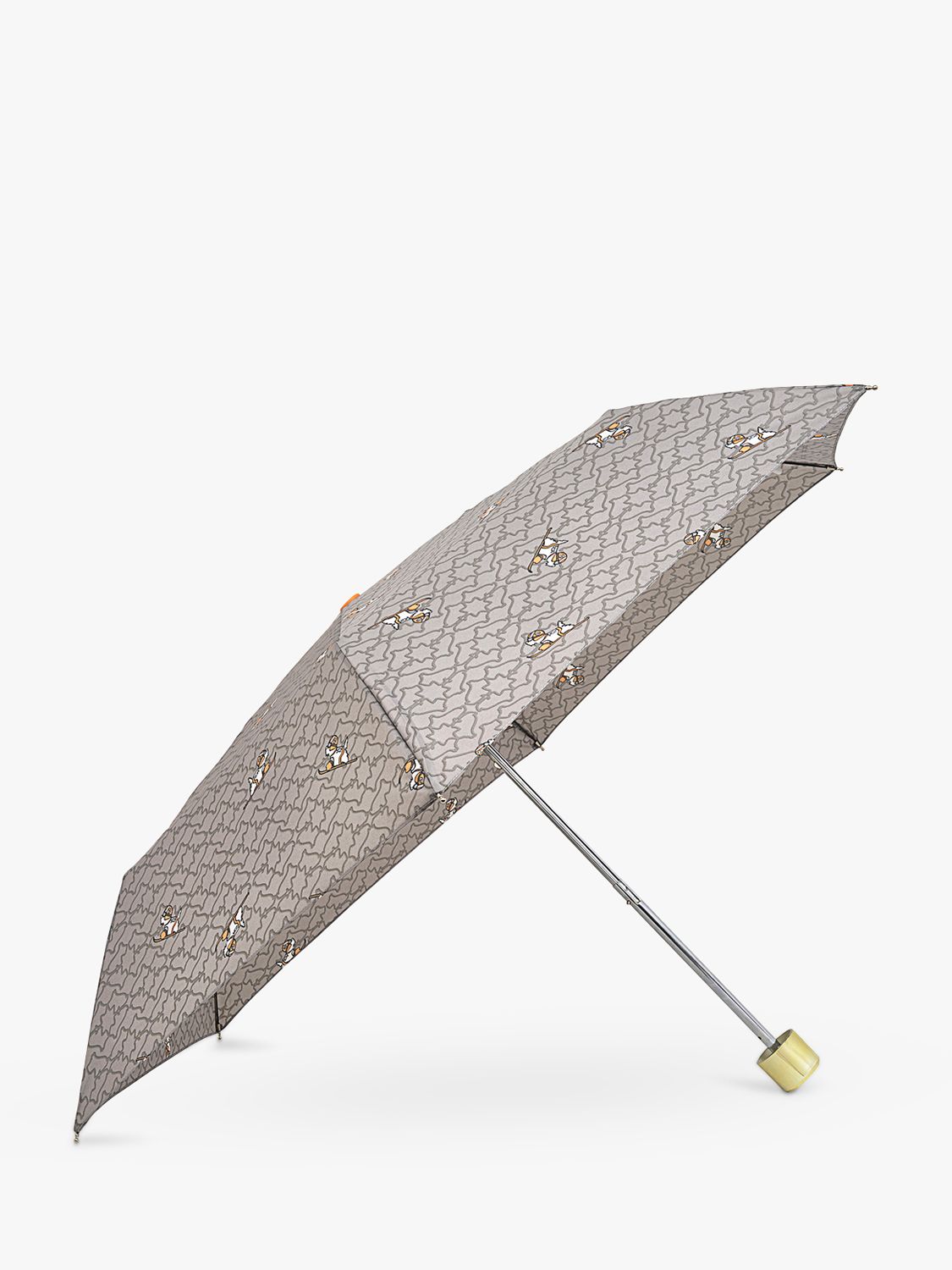 Radley Heirloom Ski Dog Handbag Umbrella, Cloud Burst, One Size