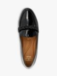 Dune Giuliettas Patent Loafers, Black