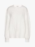 A-VIEW Patrisia Cable Knit Jumper, Off White
