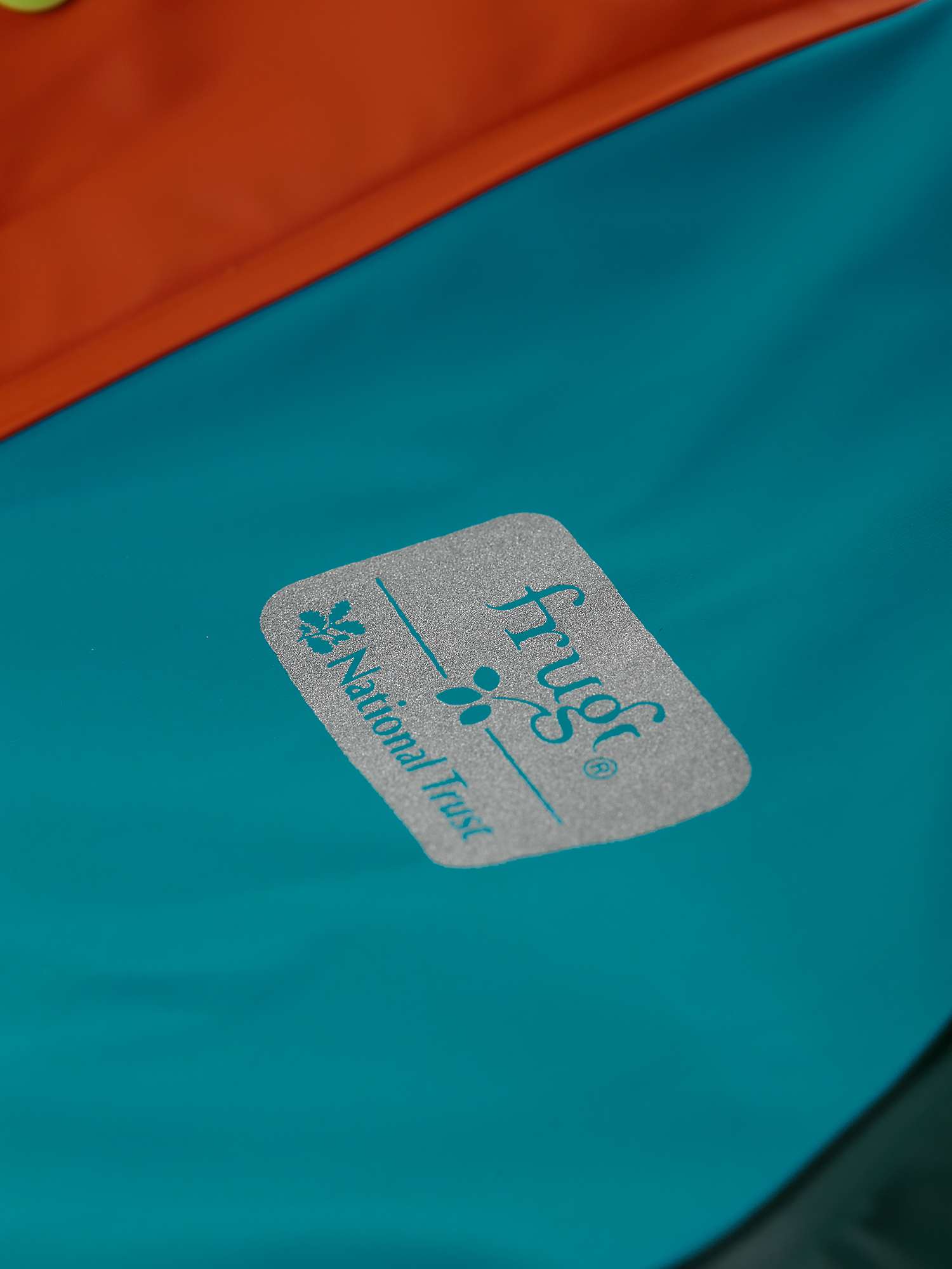 Buy Frugi Kids' The National Trust Puddle Buster Waterproof Raincoat, Blue Online at johnlewis.com